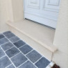 Marche d'escalier moulurée en Pierre Reconstituée Beige - Ligerio