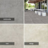 Carrelage extérieur effet béton classique