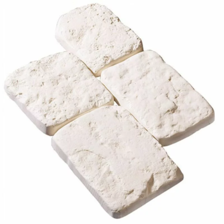 Échantillon de pavé médiéval 4 formats écru