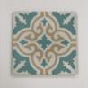 un carreau de ciment style Art nouveau