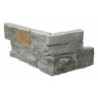 angle de parement pierre en quartzite Muraille