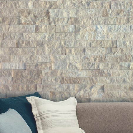 Pierre de parement naturelle beige Vista