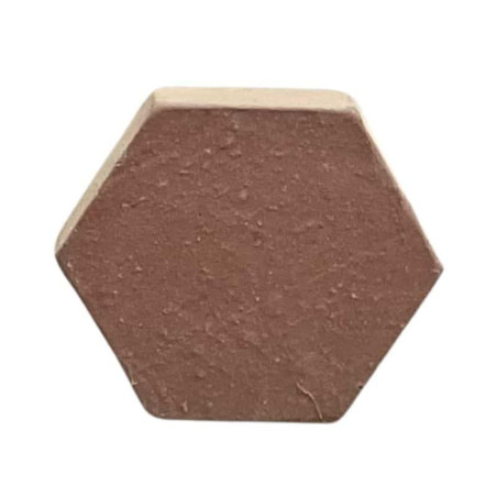 Tomette hexagonale texturée Paulmy 16x18x2