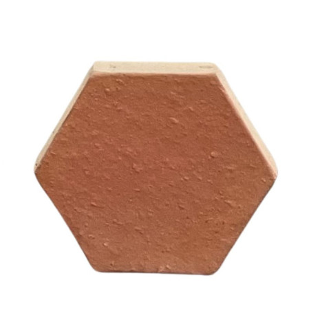 Tomette hexagonale texturée Descartes 16x18x2