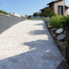 Pavé en travertin choix naturel
