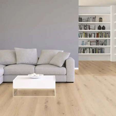 Lames PVC clipsables Tarkett iD Click Ultimate Delicate Oak ALMOND - Finition Bois