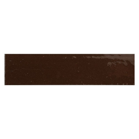 Plaquette en terre cuite émaillée bi-cuisson
