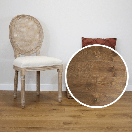 Parquet contrecollé campagne Ambré