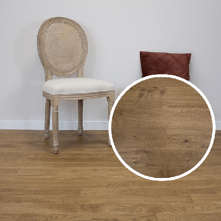 Parquet contrecollé rustique Ambré