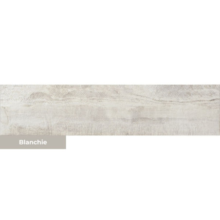 Carrelage extérieur effet parquet