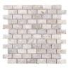 mosaique en travertin gris