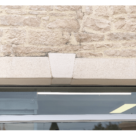 Clef de porte en plaquage