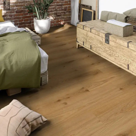 Lames PVC clipsables Tarkett iD Click Ultimate – Delicate Oak TOFFEE - Finition Bois