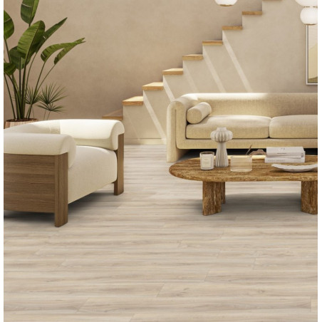 Lames PVC clipsables Tarkett iD Click Ultimate – English Oak GREGE- Finition bois