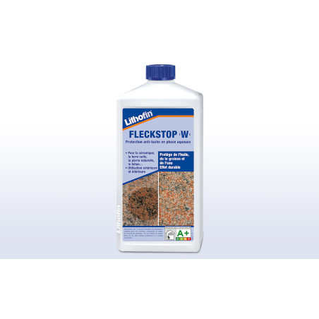 Imperméabilisant multi-supports – Intérieur / Extérieur – Lithofin FLECKSTOP W