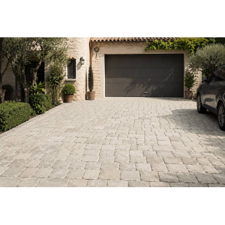 Pavé calcaire Sinaï Pearl beige vieilli