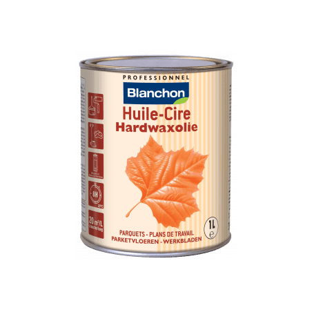 Huile pour parquet effet chêne fumé