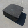zoom sur un pavé basalte