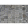 Pavé extérieur gris en pierre naturelle pour allée et terrasse