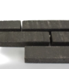 brique anthracite sans joint