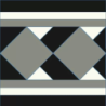 carreau de ciment moderne avec effet de profondeur