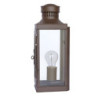 Coté luminaire Poste marron exterieur