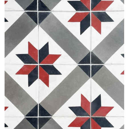 Carreau de Ciment Etoile