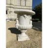 vase feuilles vigne blanc 6