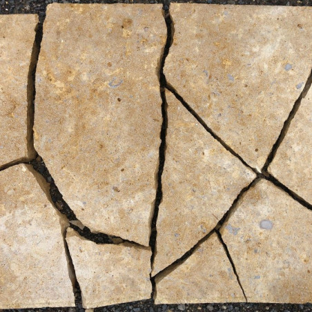 Dallage en pierre de l'Auxerrois