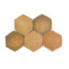 Tomette hexagonale claire fabrication française authentique - Ligerio