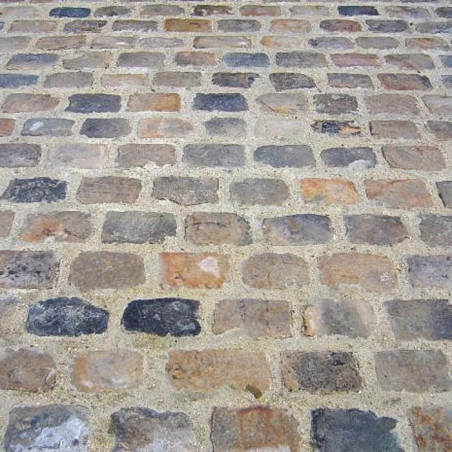 Pavé en grès de récupération