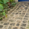 pavé grès récupération avec joint