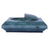 lampe vert de gris pour espace moderne