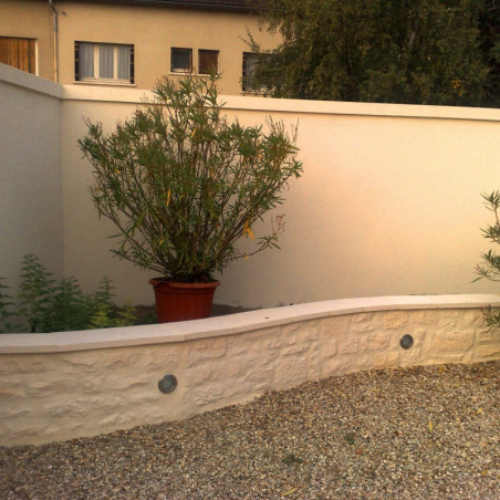 Échantillon de dessus de mur "grain fin"