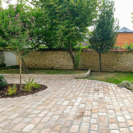 Pavé Chantilly en pierre reconstituée pour terrasse et allée | Ligerio