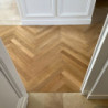 Parquet bâton Rompu chêne massif de Touraine