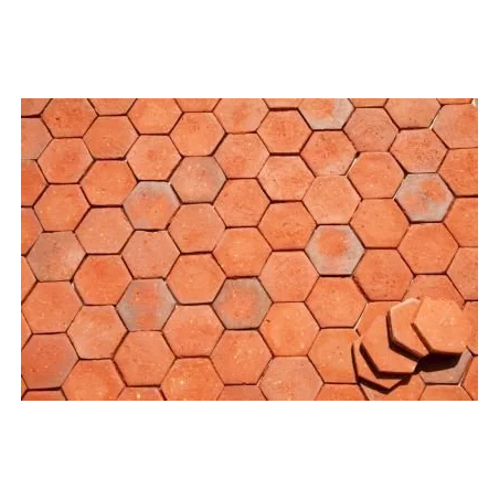 Échantillon de tomette hexagonale classique