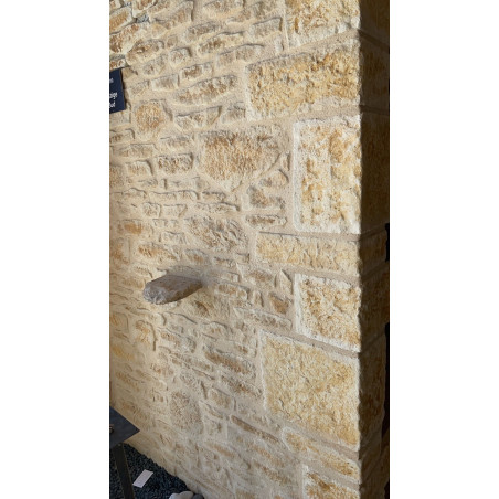 Échantillon de parement de pierre provence