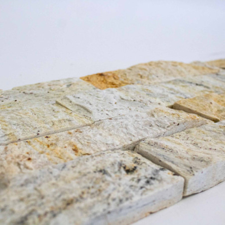 Parement pierre jaune du Brésil