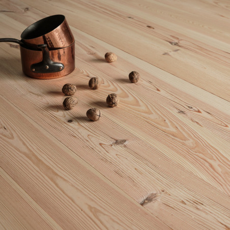 Parquet noueux massif en pin des Landes 23mm