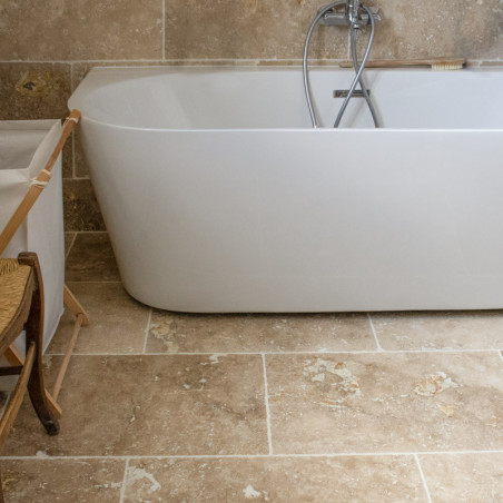 Carrelage en travertin premier choix mix
