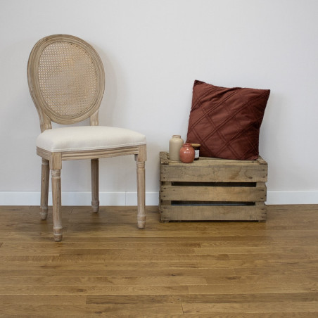 Parquet massif intense teinte ambrée