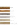 Nuancier 7 coloris - contrecollé chene intense