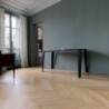 Parquet point de Hongrie massif rustique BRUT