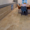 Carrelage en travertin: Dallage en Pierre Naturelle Élégant