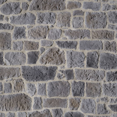Chainage d'angle de parement Manoir gris cendré