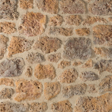 Échantillon de pierre de parement Meulière
