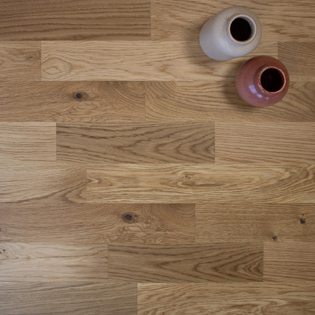 Parquet contrecollé 3 frises en chêne Rustique