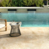 carrelage effet pierre de travertin beige pour votre décoration - Ligerio