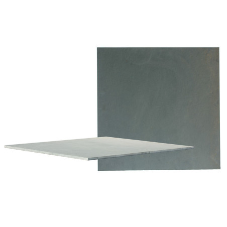 Carrelage en ardoise grise